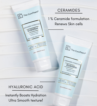 Ceramide & Hyaluronic Acid Face Moisturizer (Pack of 2)