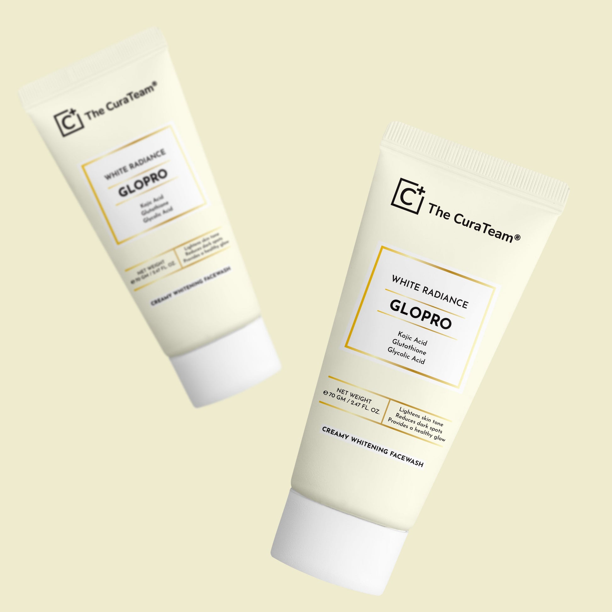 glutathione whitening face wash Glutathione Whitening Facewash (Pack of 2) – The Cura Team®